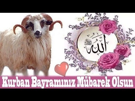 KURBAN BAYRAMINIZI KUTLARIZ.