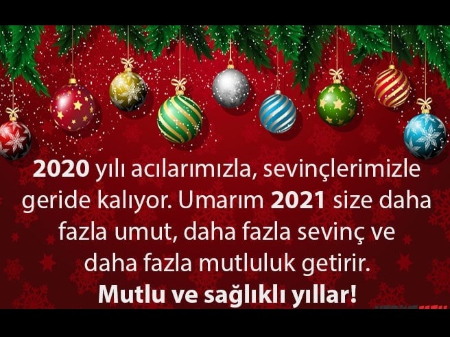 YENİ YILINIZ KUTLU OLSUN
