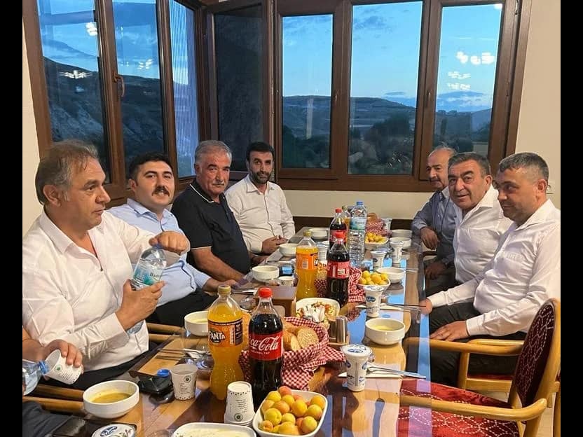 VAKIF BAŞKANIMIZ MUHARREM AYINDA İFTAR YEMEĞİNE KATILDI
