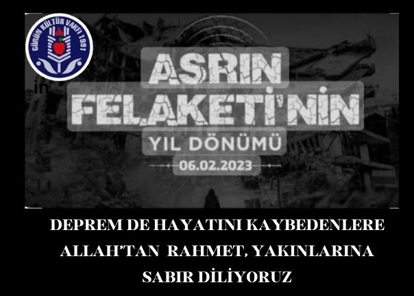 ASRIN FELAKETİ'NİN YIL DÖNÜMÜ