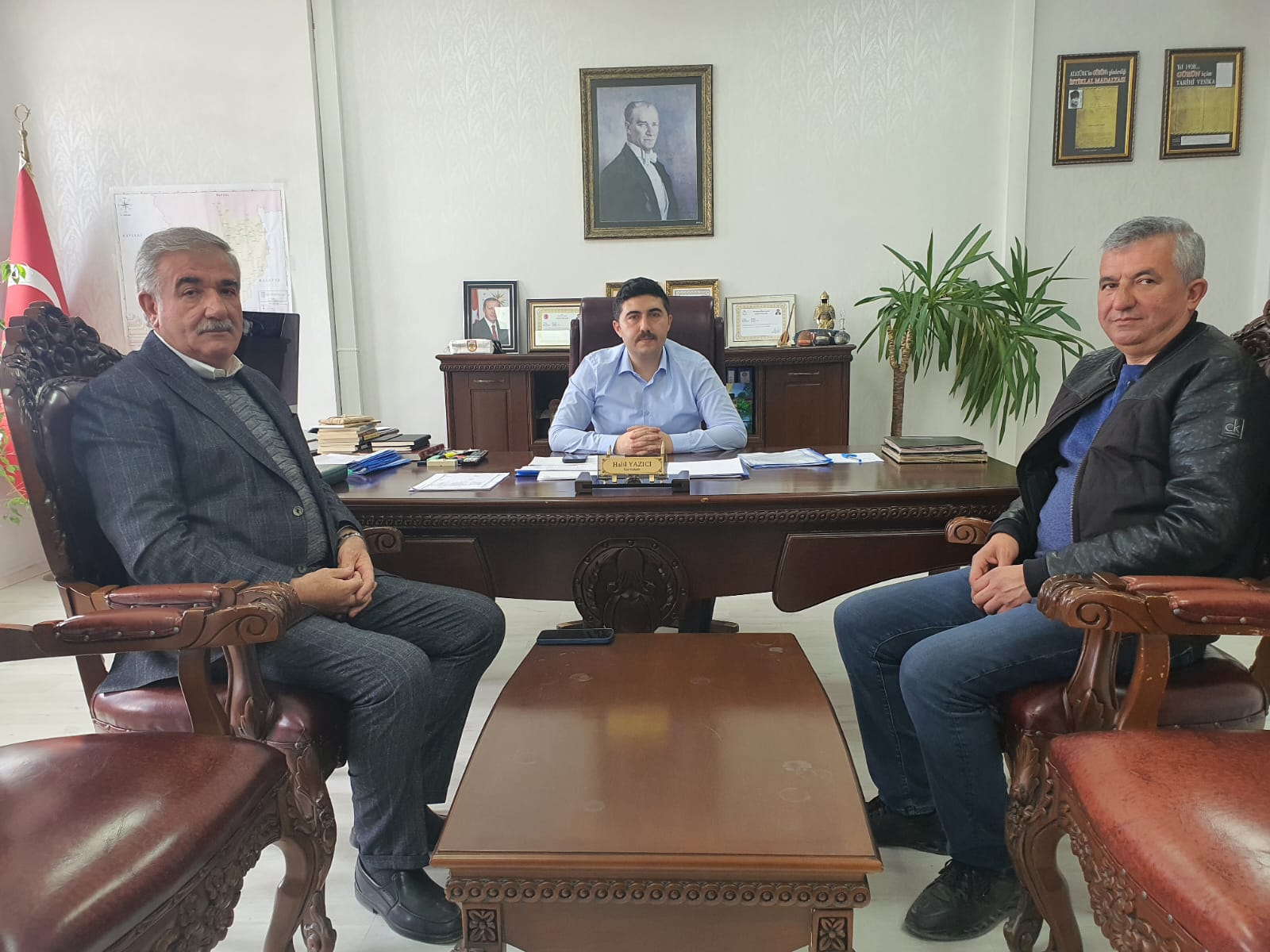 VAKIF BAŞKANIMIZ SN. SELAMİ KOCA'NIN GÜRÜN'E GEÇMİŞ OLSUN ZİYARETİ