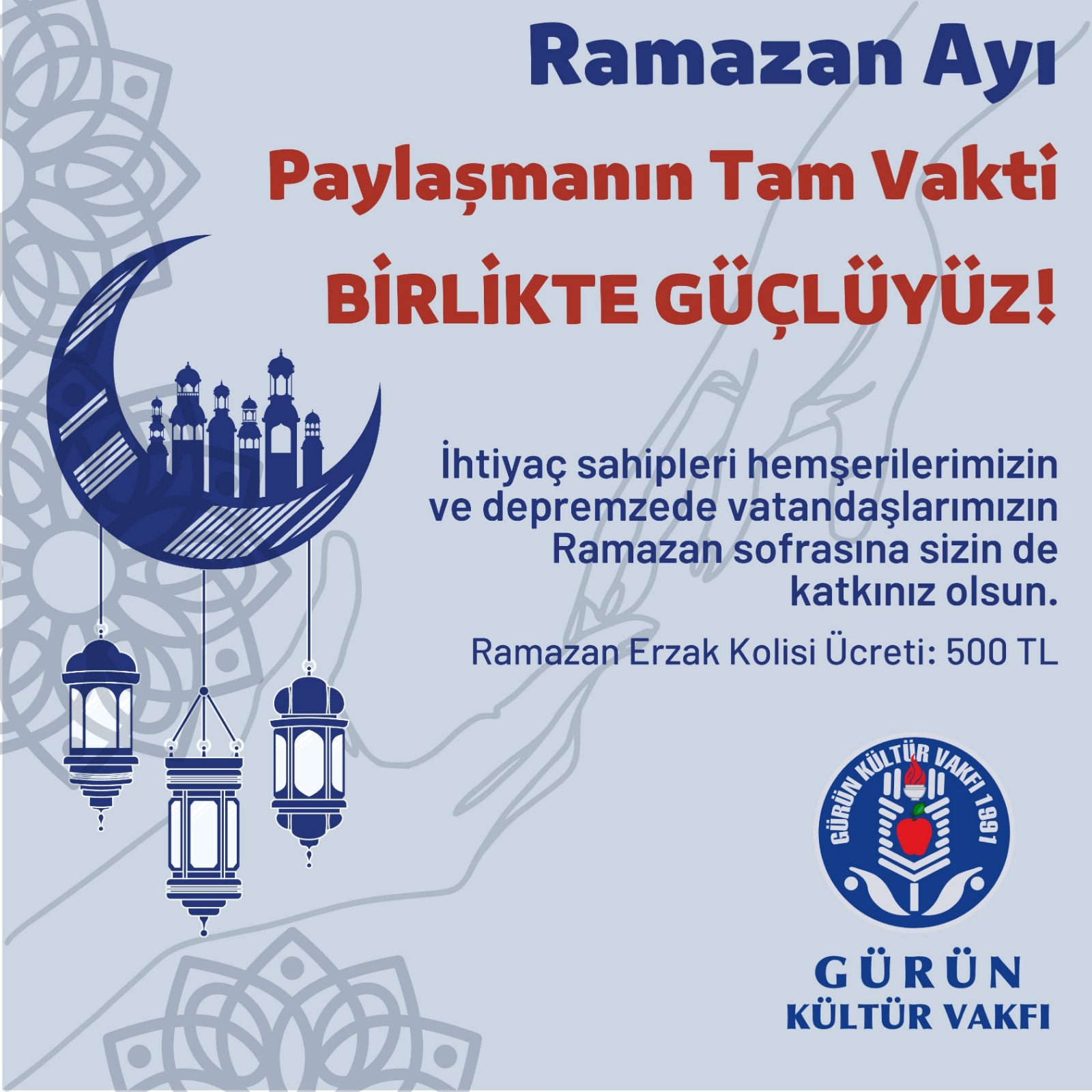 RAMAZAN AYI PAYLAŞMANIN TAM VAKTİ..