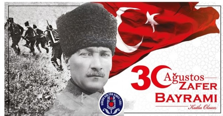 30 AĞUSTOS ZAFER BAYRAMIMIZ KUTLU OLSUN.