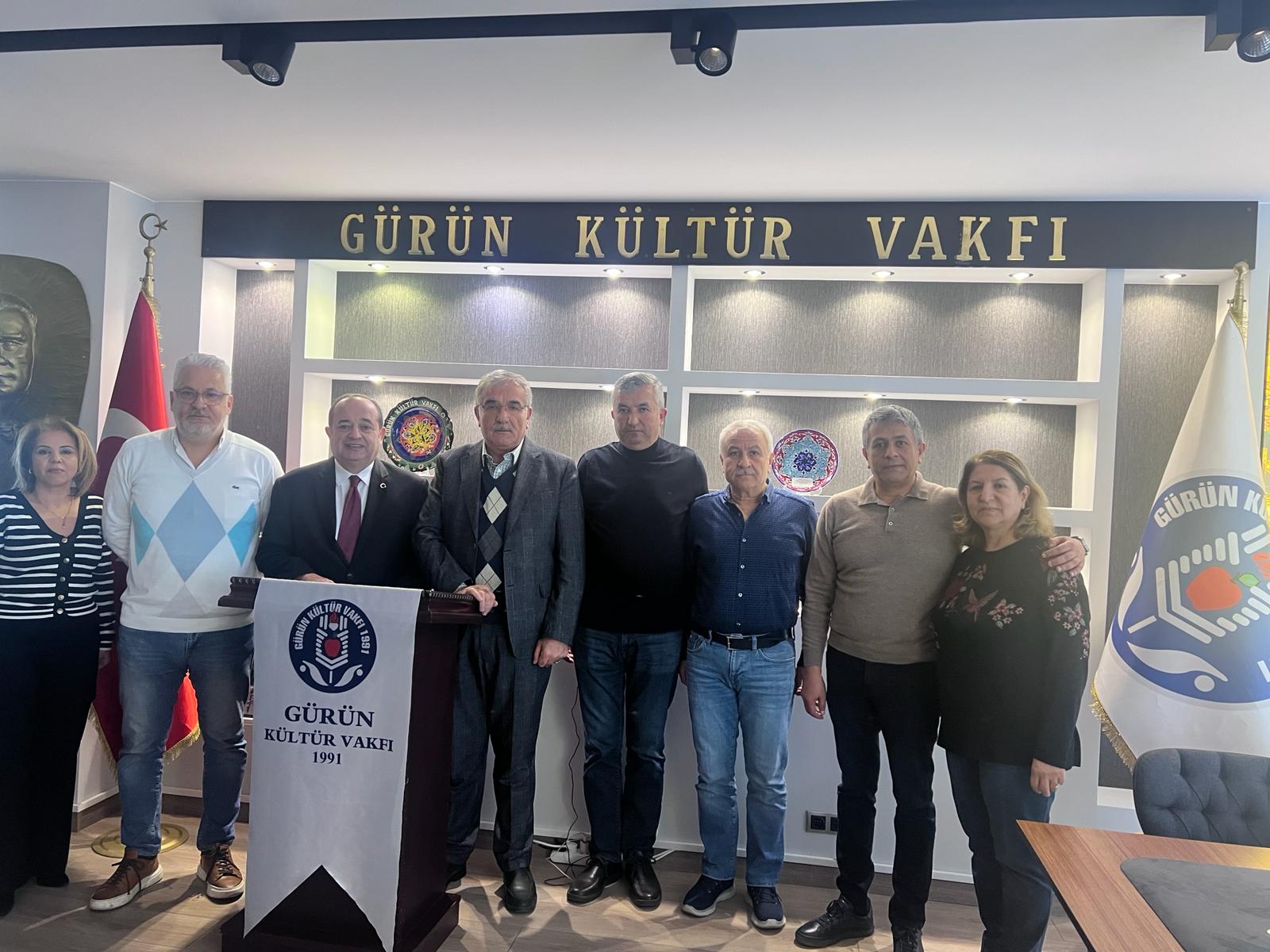 GÜRÜN TEMSİLCİMİZ Sn. ÖMER MAĞDEN'DEN VAKFIMIZA ZİYARET...