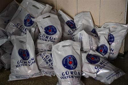GÜRÜN DE 1200 AİLEYE KURBAN PAYI DAĞITILDI