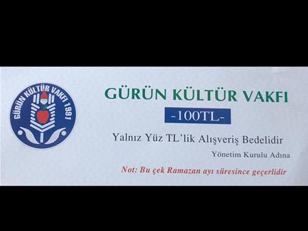 RAMAZAN YARDIMLARI  GÜRÜNDE DAĞITILDI
