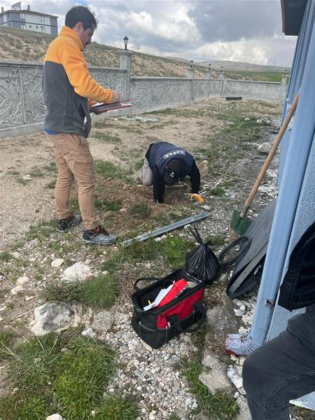 GÜRÜN DE MEYDANA GELEN DEPREMLER ARAŞTIRILIYOR