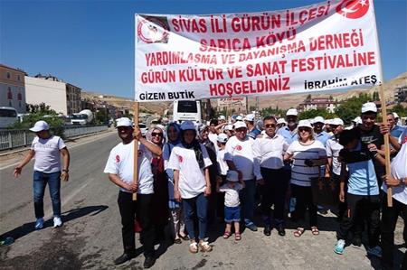 16. Gürün Kültür ve Sanat Festivalini Coşku İle Kutladık 