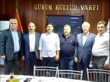 GÜRÜN KAYMAKAMI HALİL YAZICI NIN VAKFIMIZI ZİYARETİ