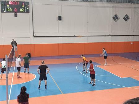 VAKIF BAŞKANIMIZ SN. SELAMİ KOCA GÜRÜN'DE VOLEYBOL TURNUVOLARINA KATILDI