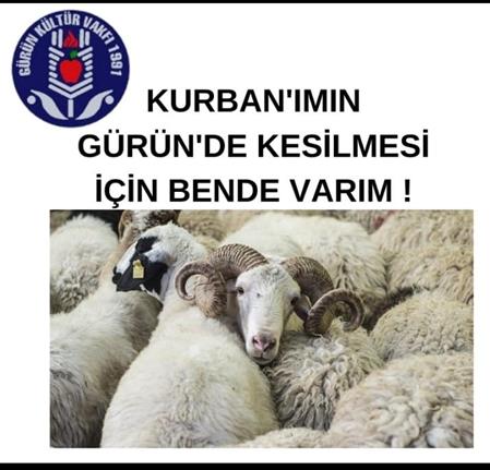 KURBAN'IMIN GÜRÜN DE KESİLMESİ İÇİN BENDE VARIM DİYORSAN!!