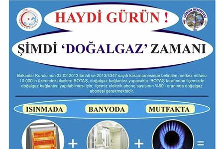 Gürün 'e Doğalgaz Geliyor