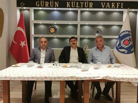 SİVAS GÜNLERİ ÖNCESİ VAKFIMIZDA DERNEKLERİMİZLE BİRARAYA GELDİK