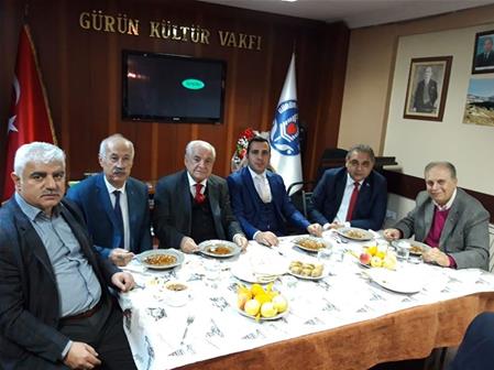 Gürün Kaymakamı ve Belediye Başkanı  Vakfımızı ziyaret etti