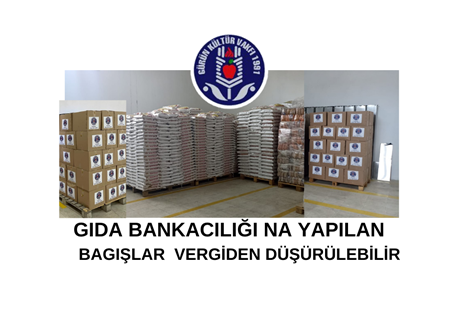 VAKIF SENEDİMİZE "GIDA BANKACILIĞI" MADDESİ EKLENDİ