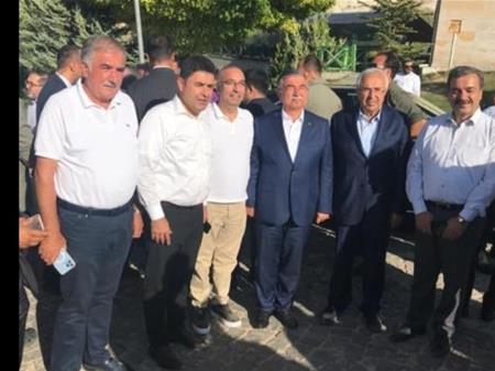 TBMM BAŞKANI ŞENTOP GÜRÜN’Ü ZİYARET ETTİ