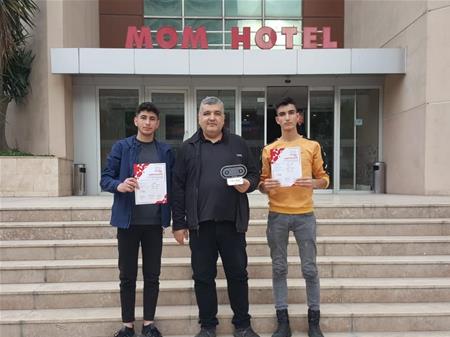 ROBOTEX YARIŞMASINDA DERECEYE GİREN GÜRÜN'LÜ ÖĞRENCİLERİMİZİ KUTLARIZ.