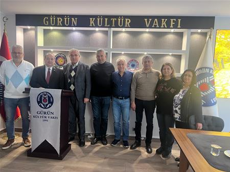 GÜRÜN TEMSİLCİMİZ Sn. ÖMER MAĞDEN'DEN VAKFIMIZA ZİYARET...