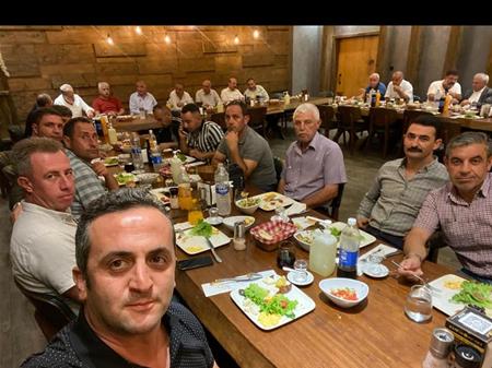 SARAÇ KARDEŞLERİN YEMEK DAVETİNE KATILDIK