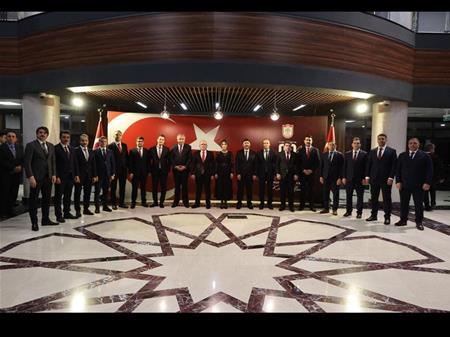 VAKIF BAŞKANIMIZ SELAMİ KOCA CUMHURİYET RESEPSİYONU NA KATILDI