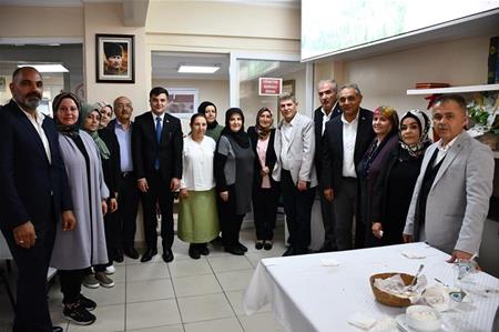 VAKIF BAŞKANIMIZ SN.SELAMİ KOCA SARICA KÖYÜ DERNEĞİ KAHVALTISINA KATILDI