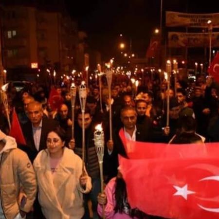 VAKIF BAŞKANIMIZ SN. SELAMİ KOCA GÜRÜN'DE 100.YIL KUTLAMALARINA KATILDI.